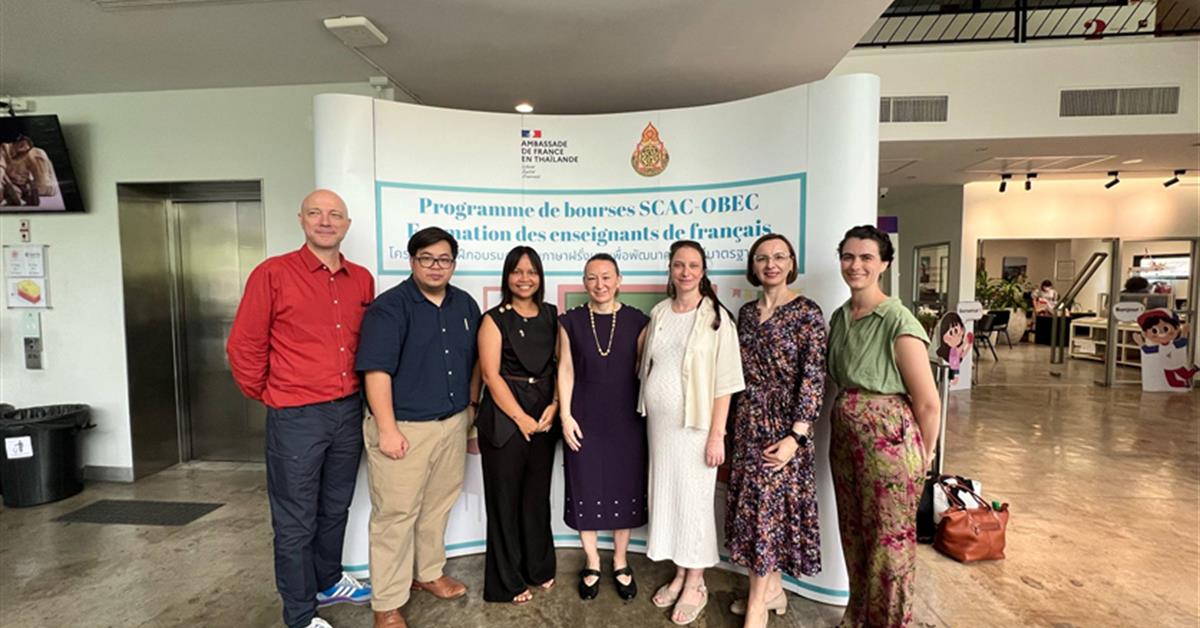 French Lecturer from the School of Liberal Arts Invited as Speaker for SCAC-OBEC 2024 National French Teachers Training Program